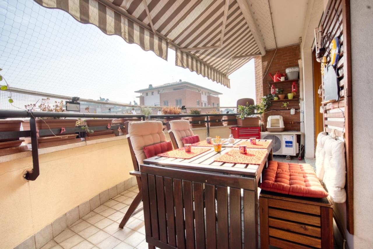 Caseospitali - Casa Di Bibi, Colorato Ed Elegante Bilocale Vicino Al Naviglio Martesana Per 4 ヴィモドローネ エクステリア 写真