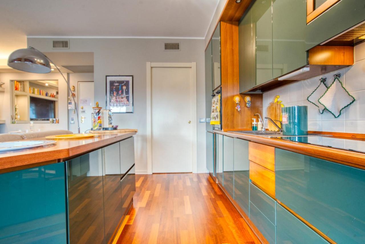 Caseospitali - Casa Di Bibi, Colorato Ed Elegante Bilocale Vicino Al Naviglio Martesana Per 4 ヴィモドローネ エクステリア 写真